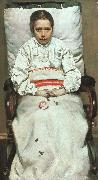 Christian Krohg The Sick Girl oil painting artist